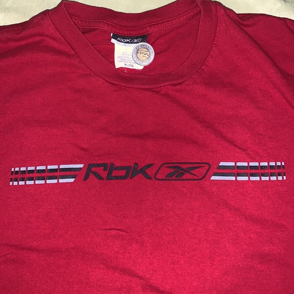 Vintage Red Reebok Tshirt - Picture 2 of 3